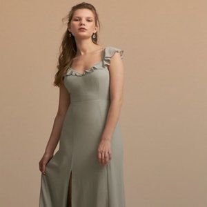 Anthropologie BHLDN Diana Dress (In Morning Mist color)